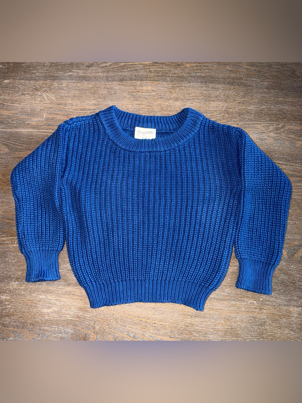 Gigi and Max Navy Blue Sweater size 6-12 mo